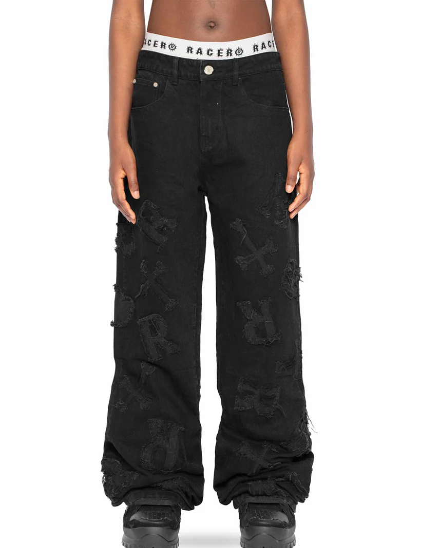 Patchwork Jeans
