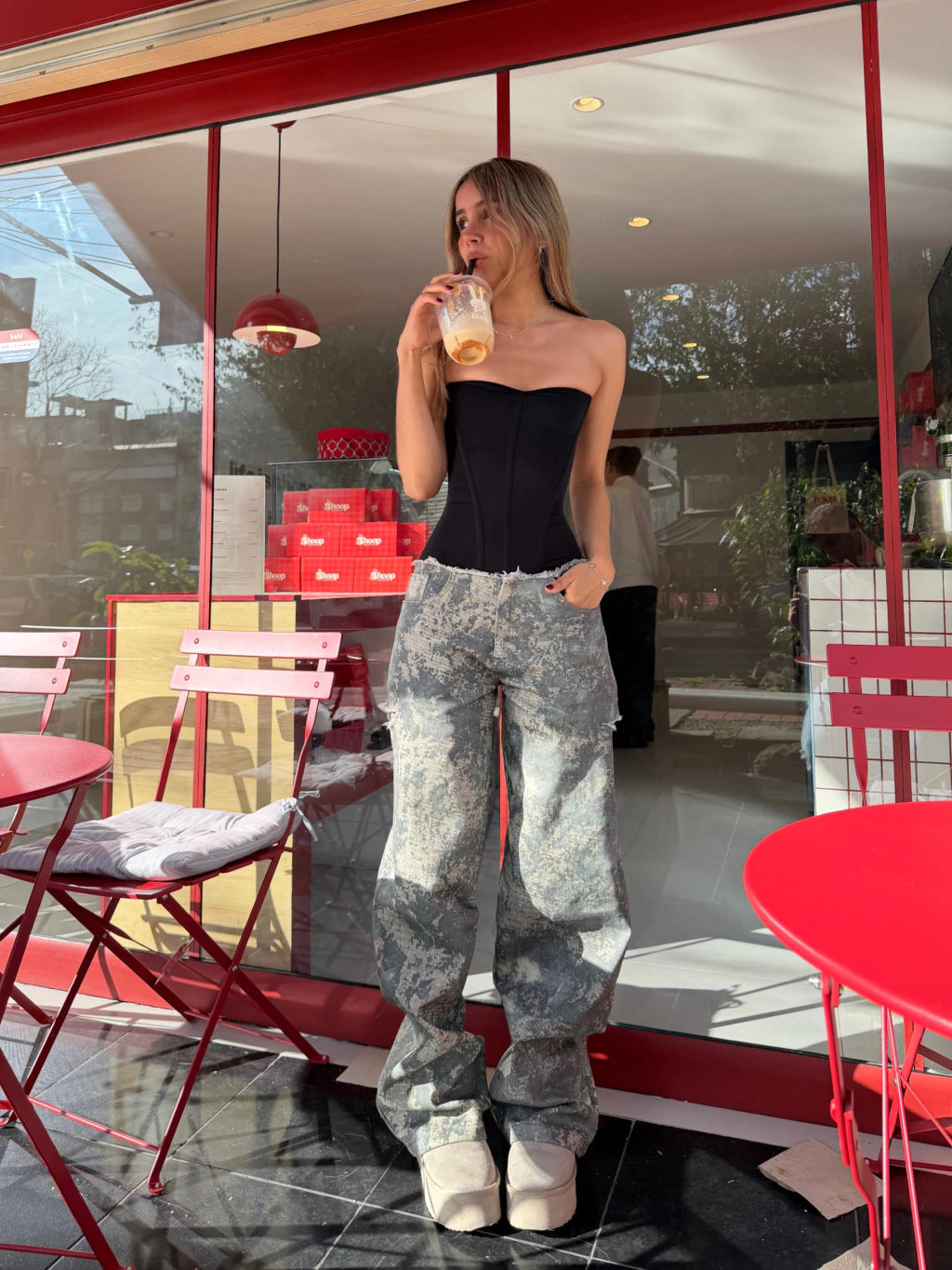 Frayed Jeans
